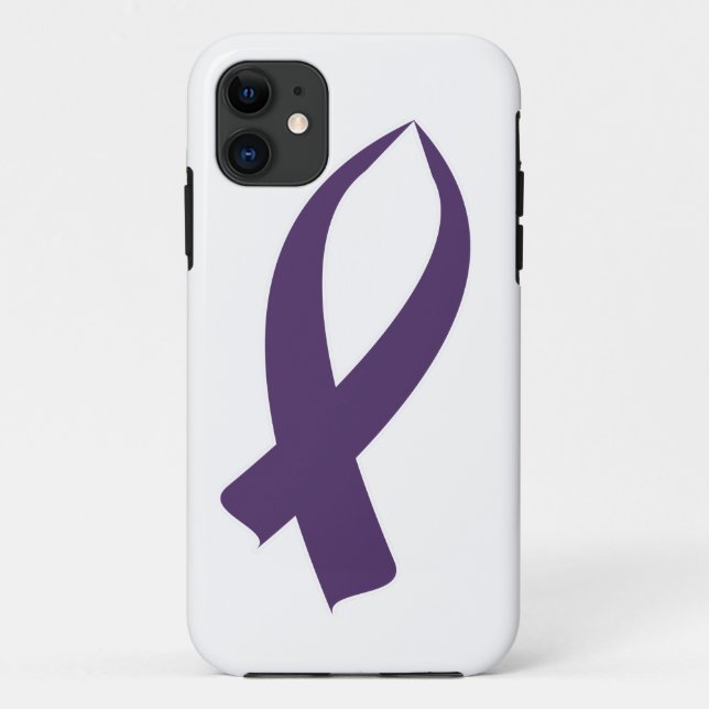 Awareness Ribbon (Purple) Case-Mate iPhone Case (Back)