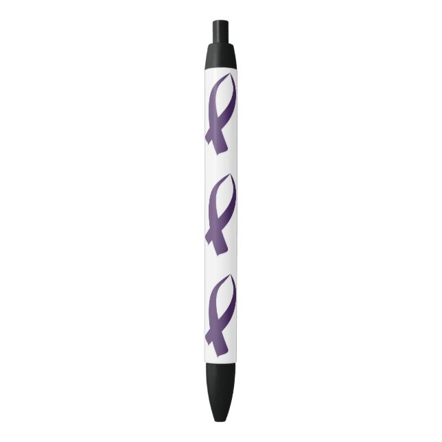Awareness Ribbon (Purple) Pen (Front Vertical)