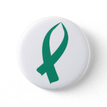 Awareness Ribbon (Teal) Button