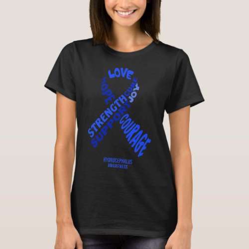 Awareness Ribbon With Words  T_Shirt