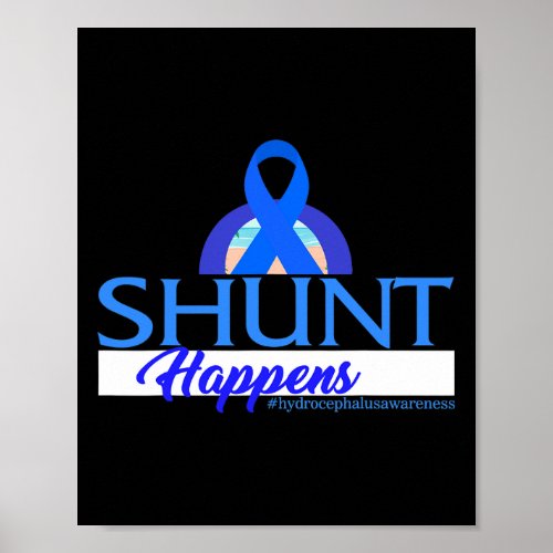 Awareness Shunt Happens Blue Ribbon Neurosurge 1  Poster