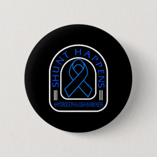 Awareness Shunt Happens Blue Ribbon Neurosurge 3 Button