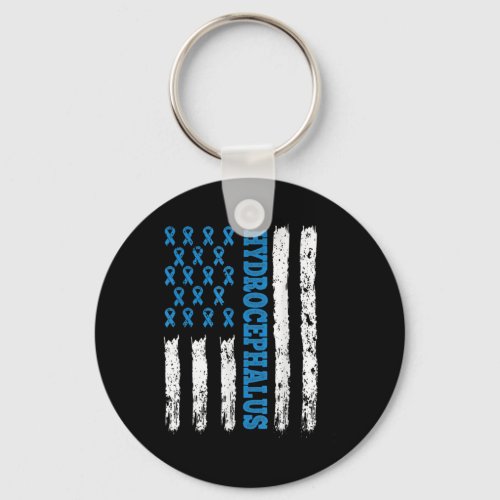 Awareness Shunt Happens Hydrocephalus Warrior 1  Keychain