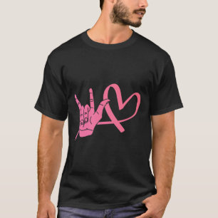Awareness Sign Language Love Asl Teacher T-Shirt