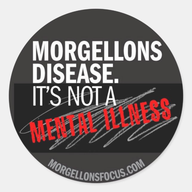 Awareness Sticker – Black (Front)