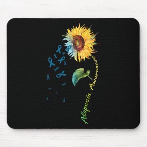 Awareness Sunflower 1  Mouse Pad