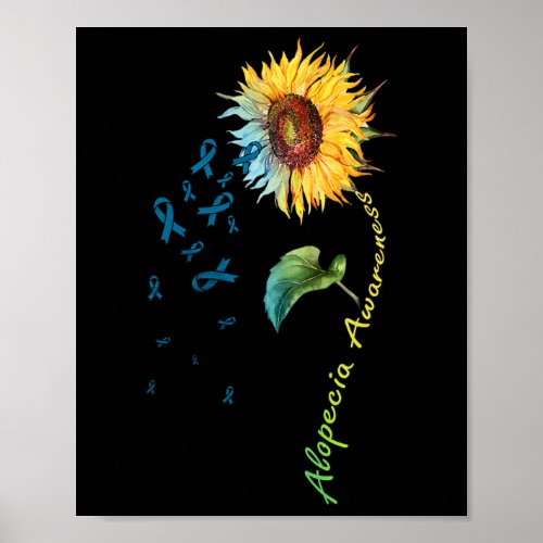 Awareness Sunflower 1  Poster