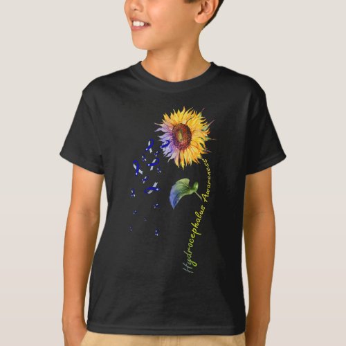 Awareness Sunflower  T_Shirt
