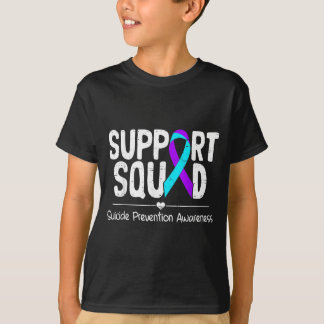Awareness Support Band For Men Women Children Teal T-Shirt