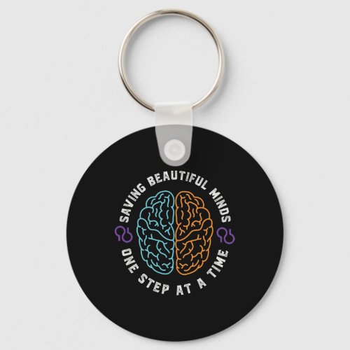 Awareness Support Month Memories Problem End  Keychain