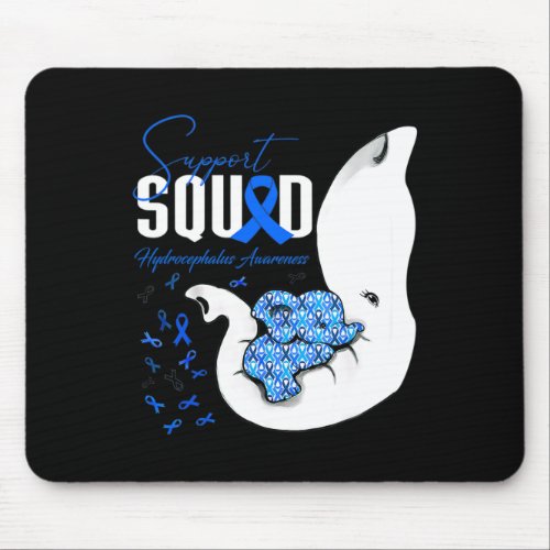 Awareness Support Squad Elephant  Mouse Pad