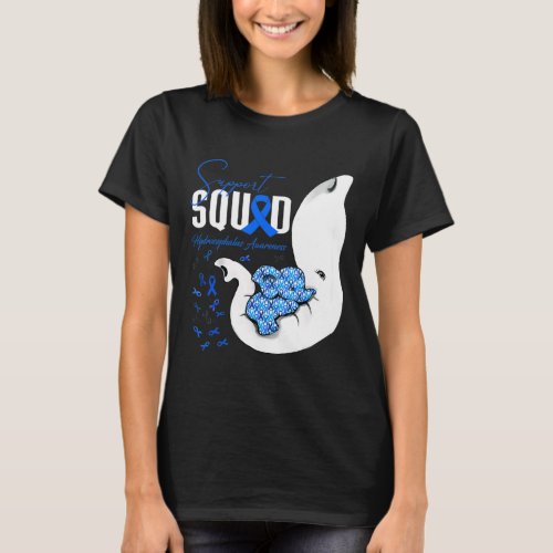 Awareness Support Squad Elephant  T_Shirt