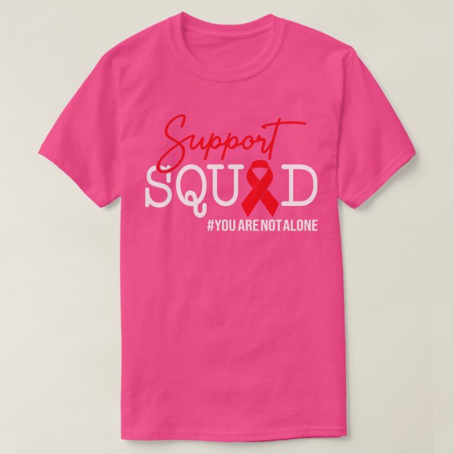 Awareness Support Squad T-Shirt (Design Front)