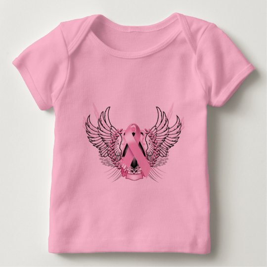 Awareness Tribal Pink Baby T-Shirt