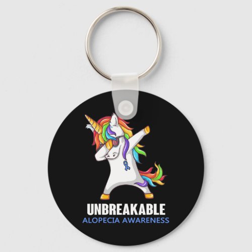 Awareness Unbreakable For Women Men  Keychain