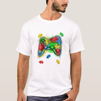 Awareness Video Game Controller  T-Shirt