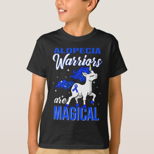 Awareness Warrior Fun Unicorn  T_Shirt