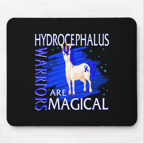 Awareness Warrior Magical Unicorn Hydrocephalu  Mouse Pad
