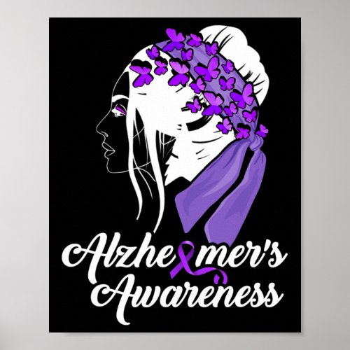 Awareness Women Butterfly  Poster