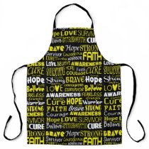 Awareness Words...Endometriosis Apron