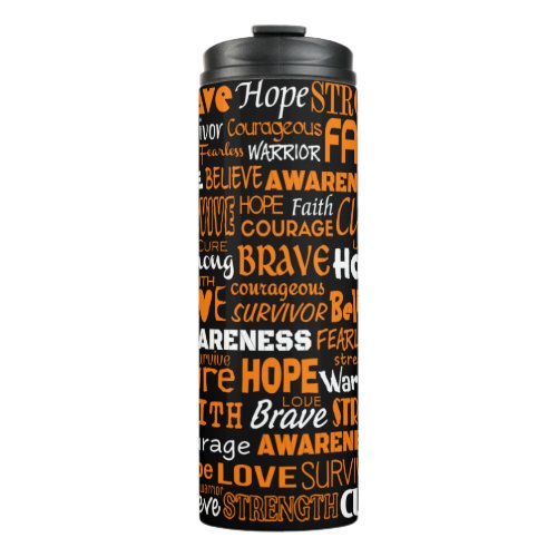 Awareness WordsRSDCRPS Thermal Tumbler