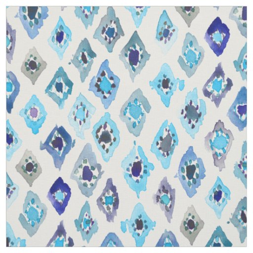 AWASH IN DIAMONDS Cool Geometric Fabric