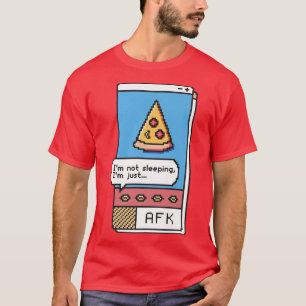 Away From Keyboard Gaming Pizza Gamer Game Video G T-Shirt