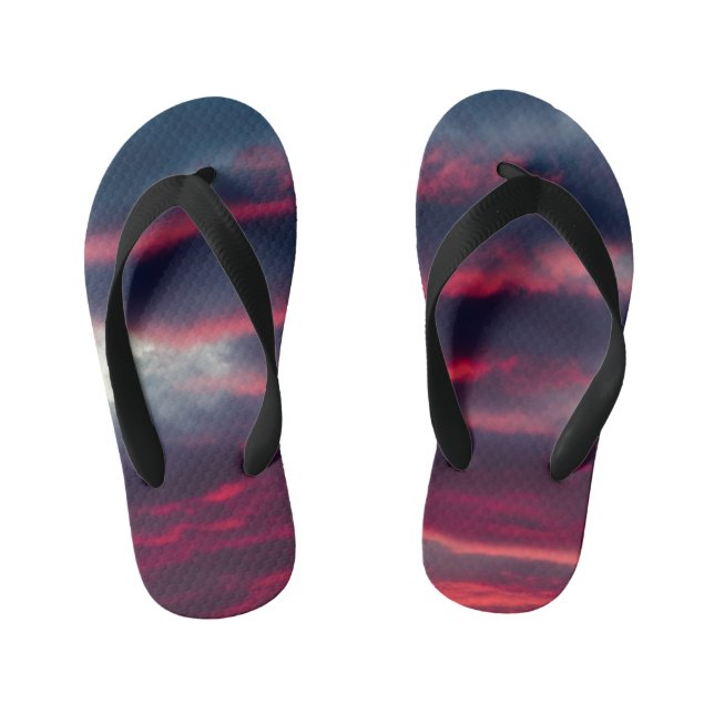 away from our window kid's flip flops (Footbed)