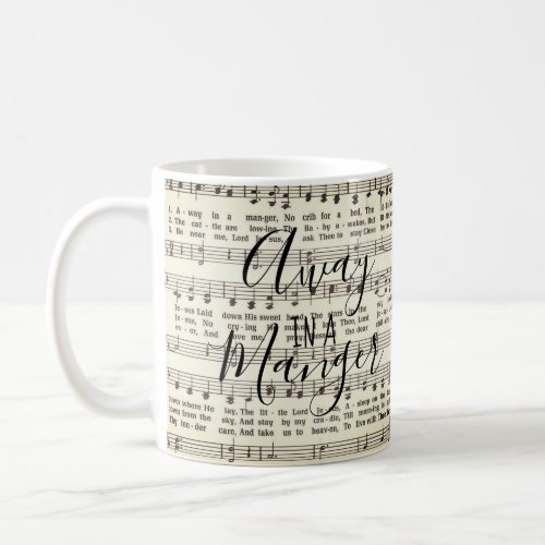 Away in a Manger Coffee Mug