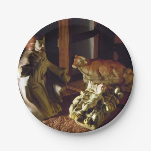 AWAY IN A MANGER PAPER PLATES