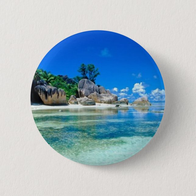 AWAY TO PARADISE BUTTON (Front)