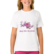 "Away With the Fairies" Girls' T-Shirt