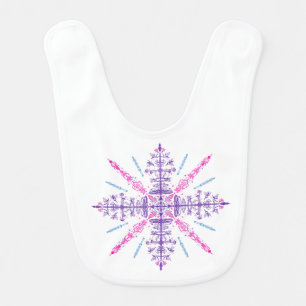 Away with the Fairies Hidden Words and Images Baby Bib