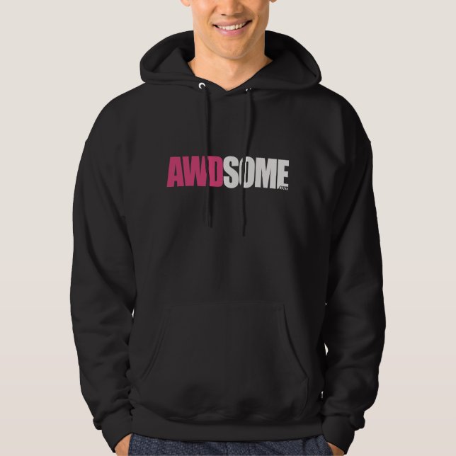 awdsome black hoodie (Front)