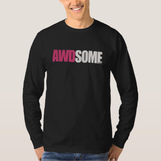 awdsome black long sleeve T-Shirt