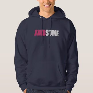 awdsome navy blue hoodie