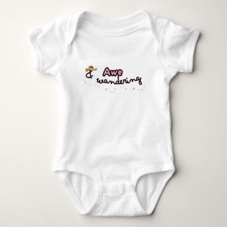 Awe and Wandering baby outfit Bodysuit