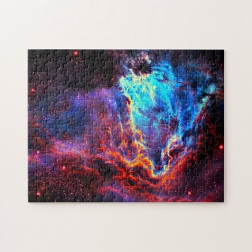 Awe_Inspiring Color Composite Star Nebula Jigsaw Puzzle