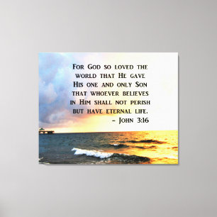 AWE INSPIRING JOHN 3 16 PHOTO DESIGN CANVAS PRINT