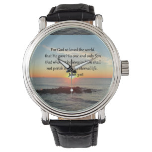 AWE-INSPIRING JOHN 3:16 SUNRISE WATCH