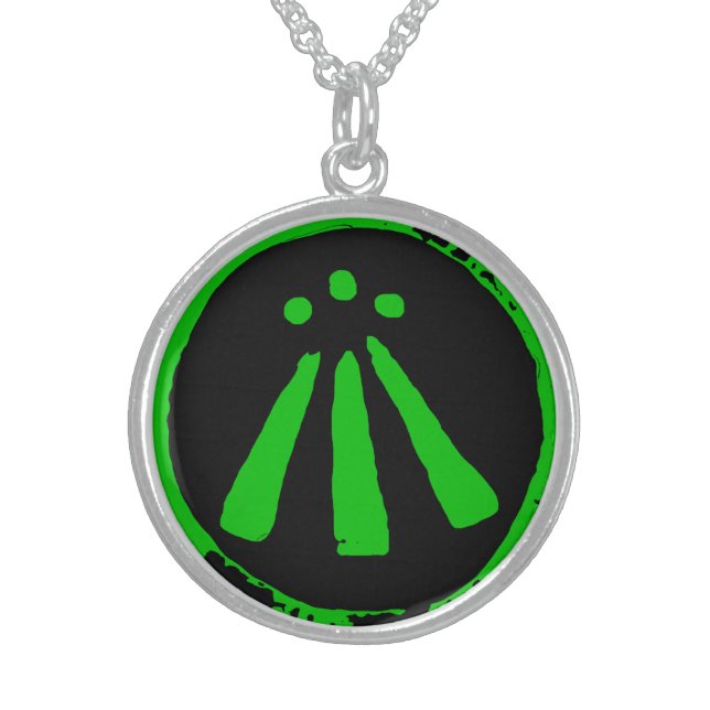 Awen Gate Sigil - Earth Pendant (Front)