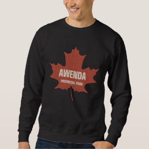 Awenda Provincial Park Ontario Canada Canadian Lea Sweatshirt