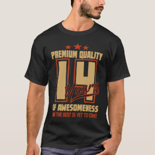 Awesome 14th Birthday Party  B Day T-Shirt