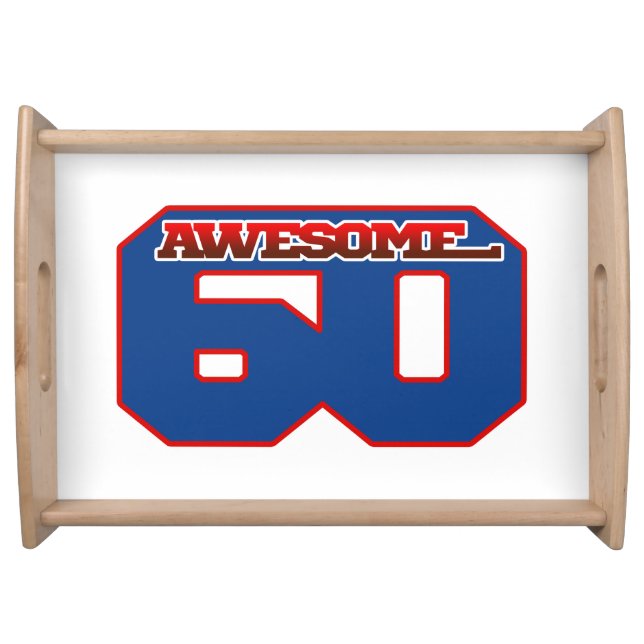 awesome 60 serving tray (Front)