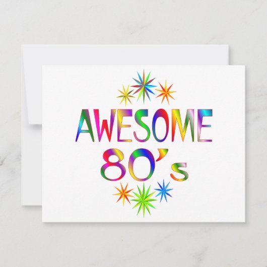Awesome 80s (Front)