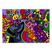 Awesome Abstract Animals Art (Front Horizontal)