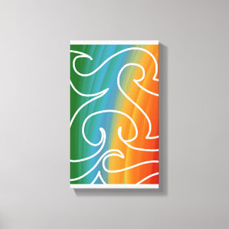 Awesome abstract art by RRW 2026 #2 Canvas Print