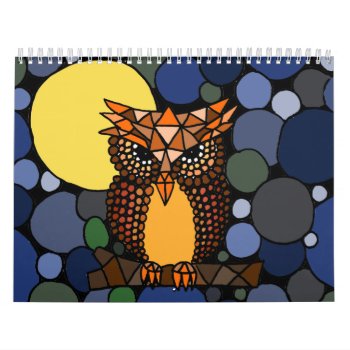 Awesome Abstract Art Calendar by inspirationrocks at Zazzle