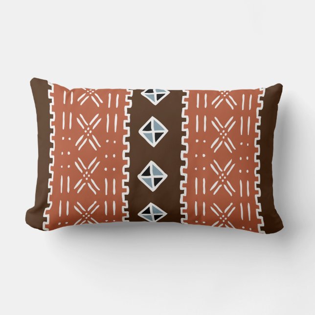 Awesome Abstract Pattern Lumbar Pillow (Front)