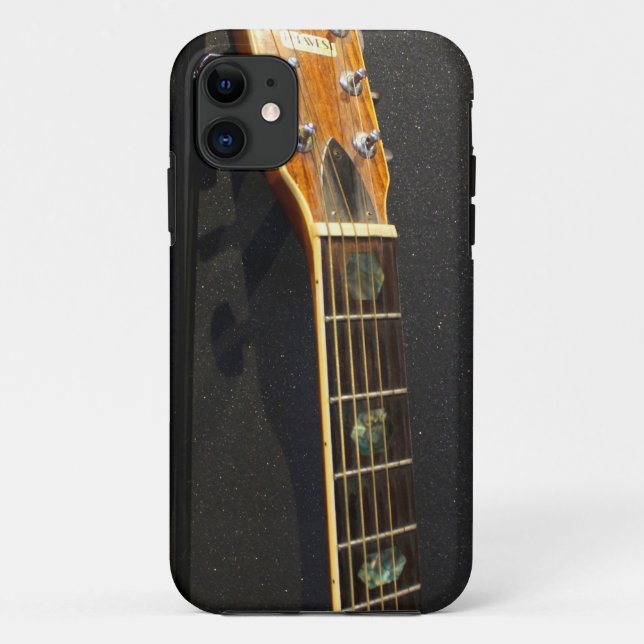 Awesome Acoustic Guitar Case-Mate iPhone Case (Back)